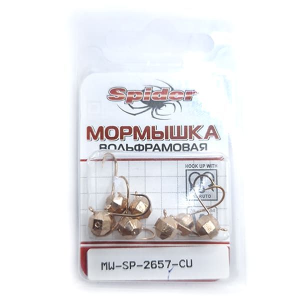 Мормышка W Spider Шар с ушком крупная грань