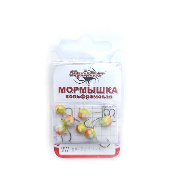 Мормышка W Spider Шар с ушком крупная грань