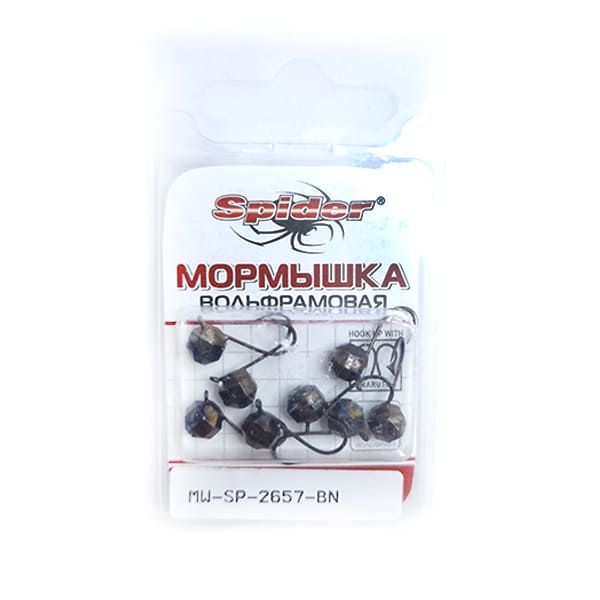 Мормышка W Spider Шар с ушком крупная грань