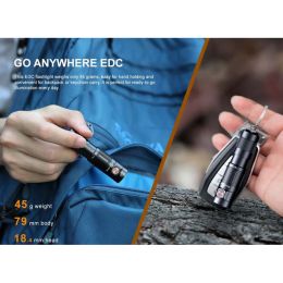 Перезаряжаемый фонарь Fenix E09R 600 Lumens