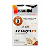 Крючки TURBO AJI (Gold)