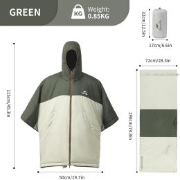 Спальный мешкок-пончо Naturehike Wearable CNK2300SD019