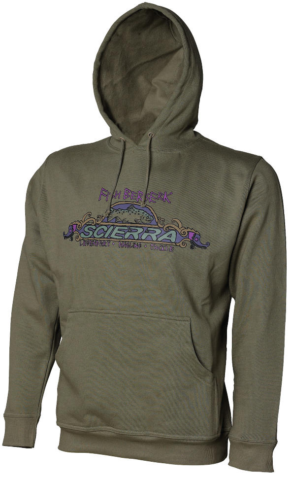 Кофта флисовая Scierra Flish Berserk Hooded Sweat sage green