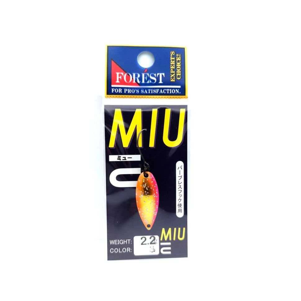 Колеблющиеся блесны Forest Miu Standart 2.2g