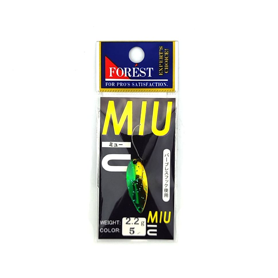 Колеблющиеся блесны Forest Miu Standart 2.2g