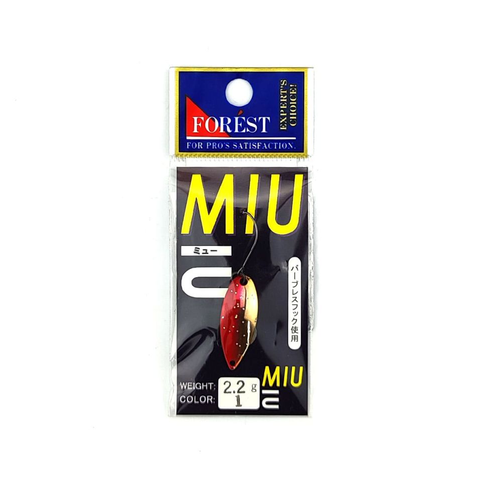 Колеблющиеся блесны Forest Miu Standart 2.2g