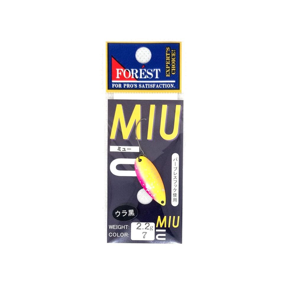 Колеблющиеся блесны Forest Miu Standart 2.2g
