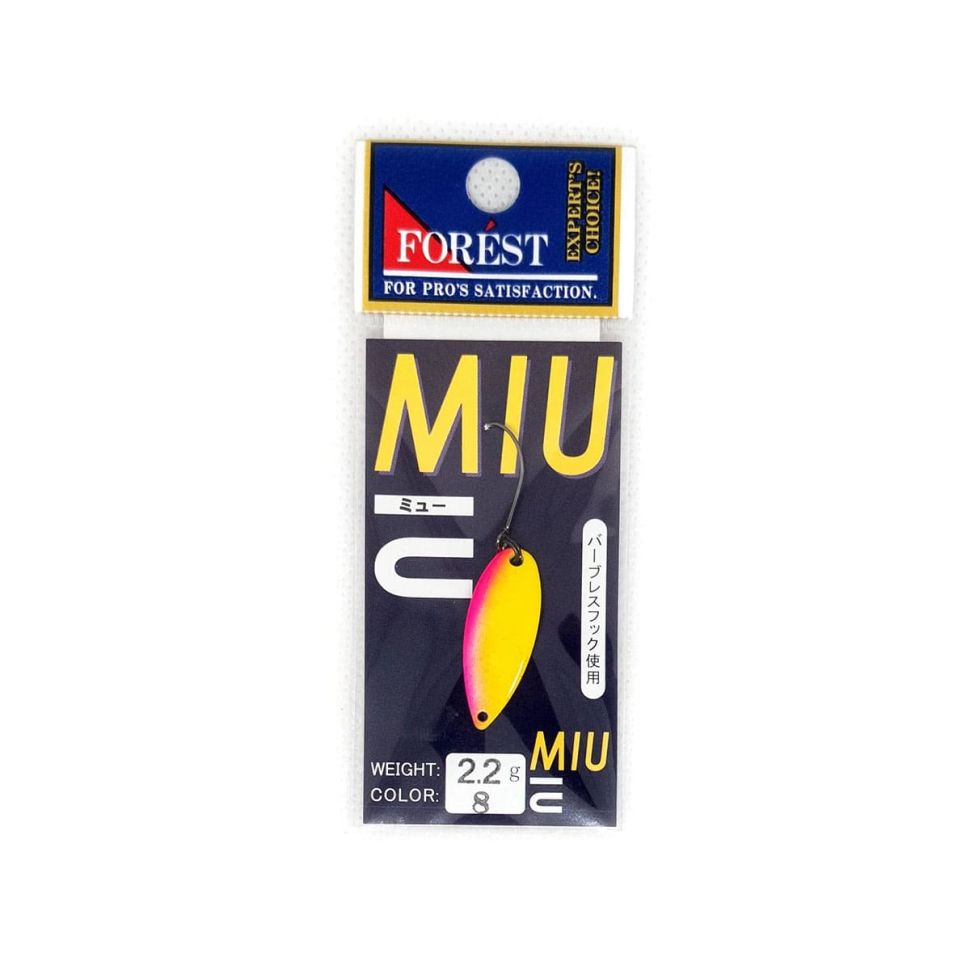 Колеблющиеся блесны Forest Miu Standart 2.2g
