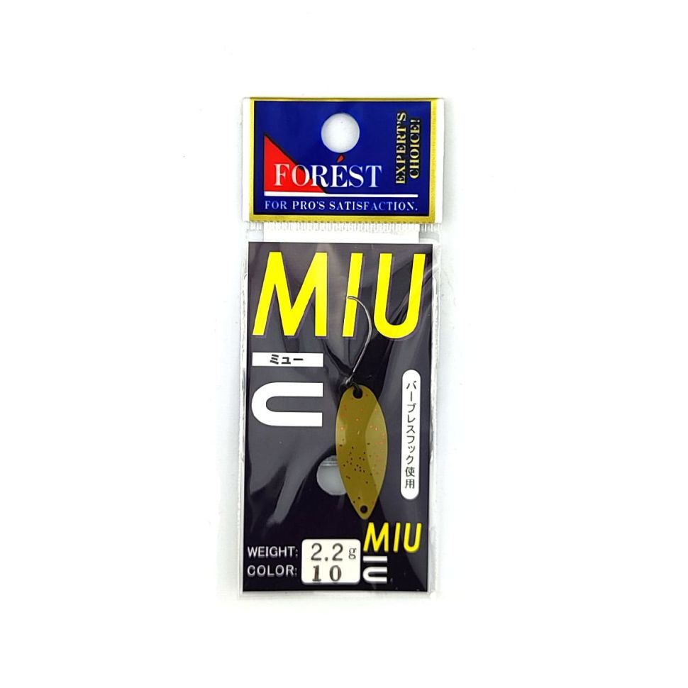 Колеблющиеся блесны Forest Miu Standart 2.2g