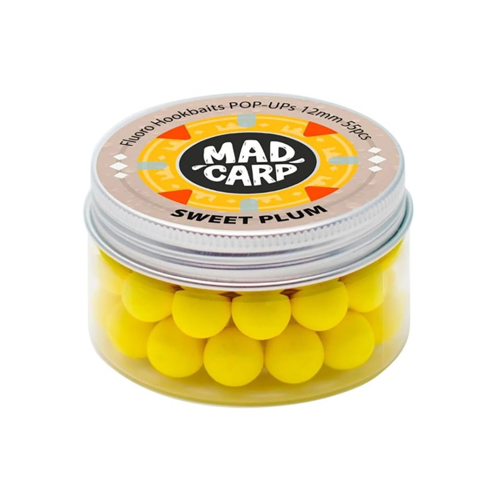 Бойлы плавающие Mad Carp 12мм, 55шт.