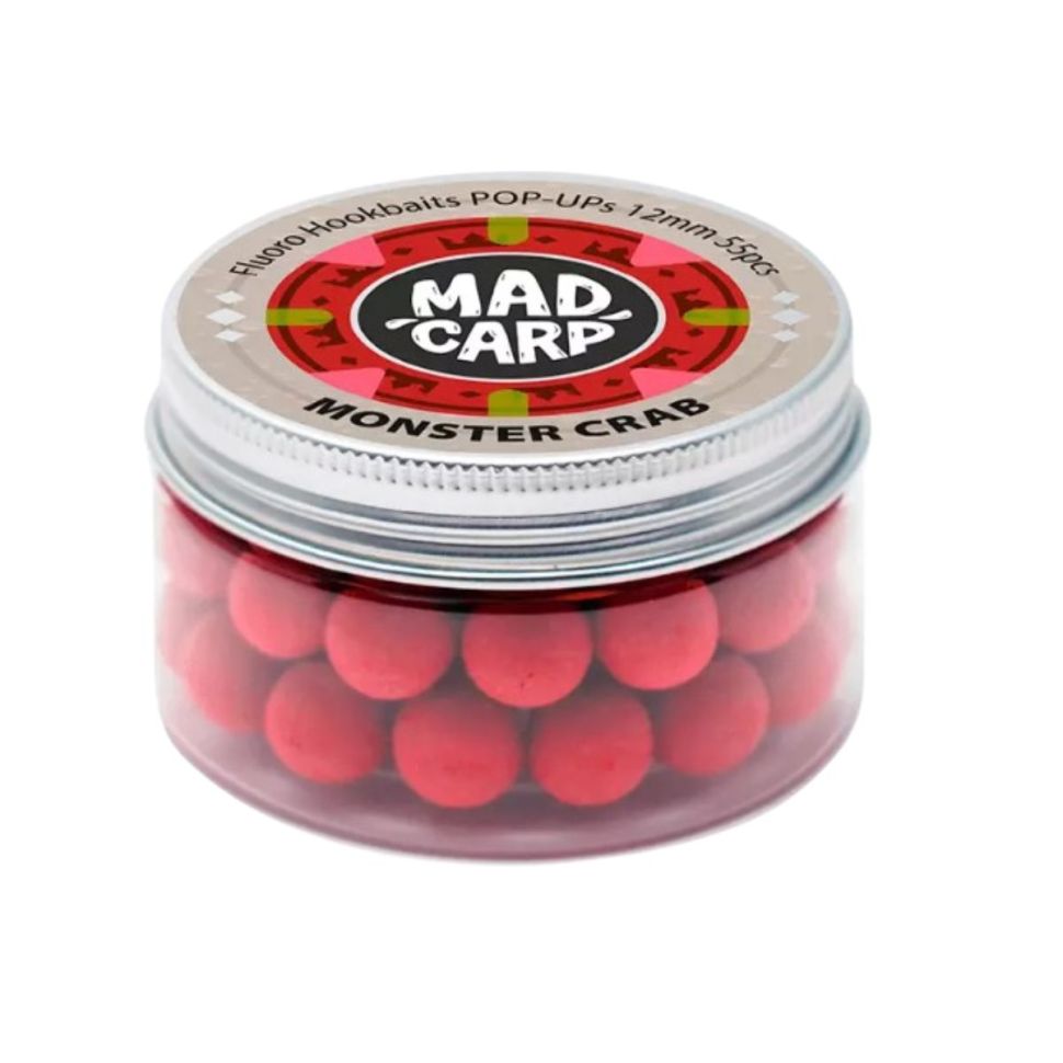 Бойлы плавающие Mad Carp 12мм, 55шт.