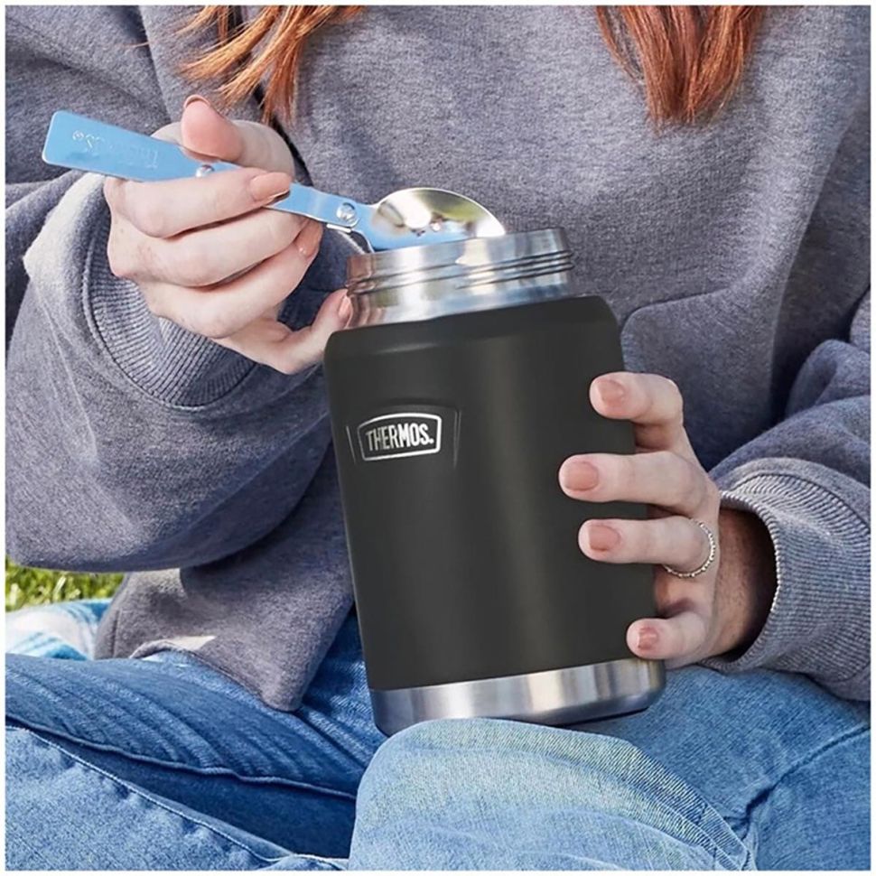 Термос из нерж.стали с ложкой тм THERMOS IS301