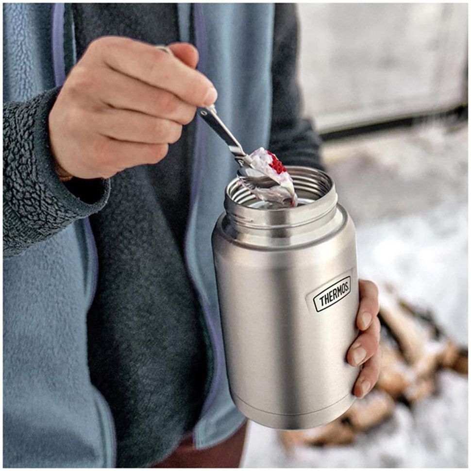 Термос из нерж.стали с ложкой тм THERMOS IS301