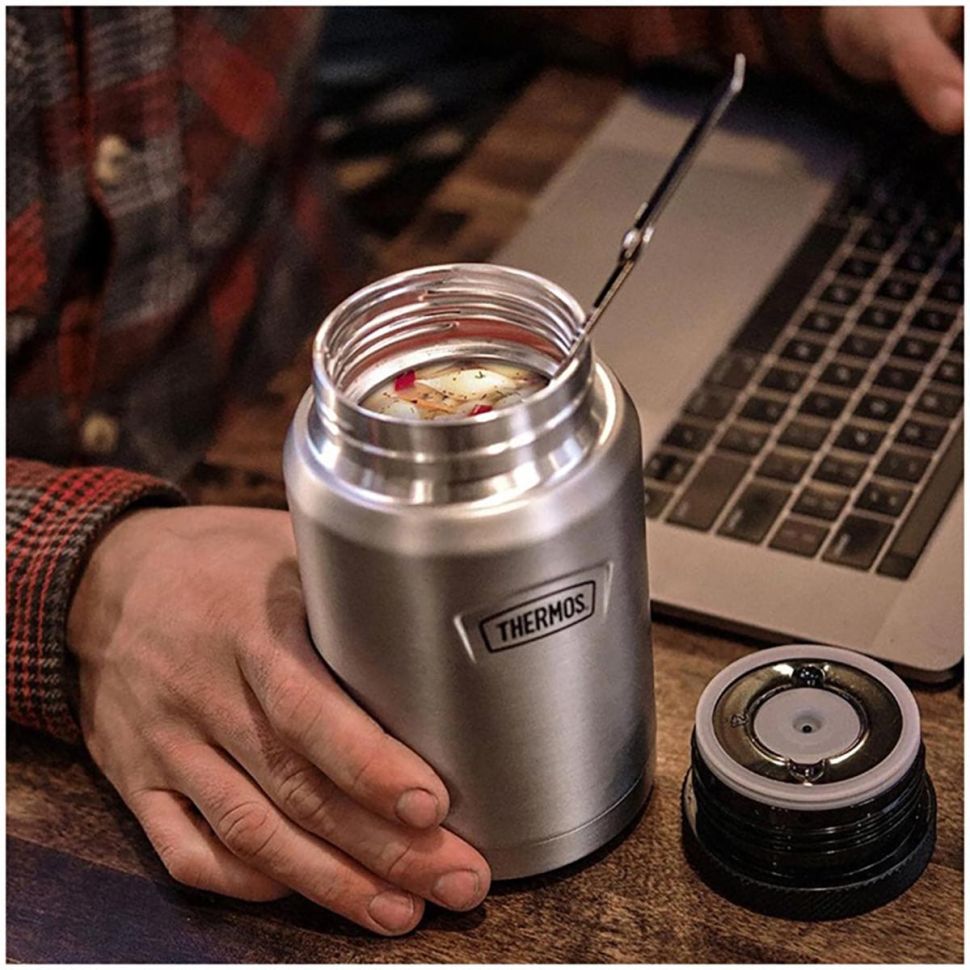 Термос из нерж.стали с ложкой тм THERMOS IS301