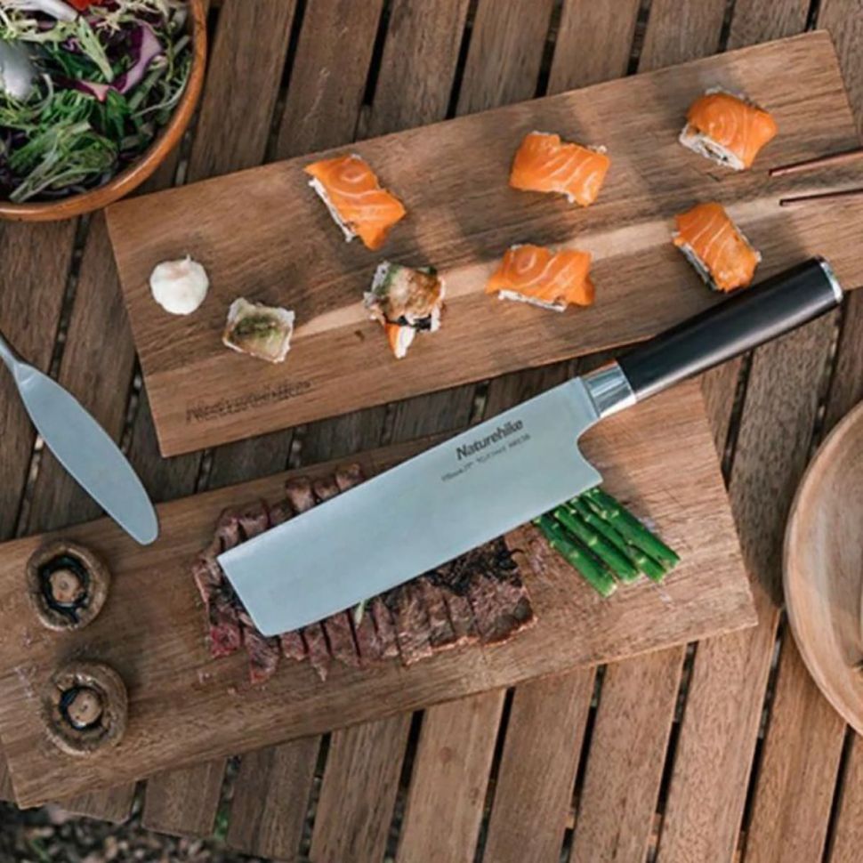 Кухонный нож с разделочной доской Naturehike NH21CJ005Knife set