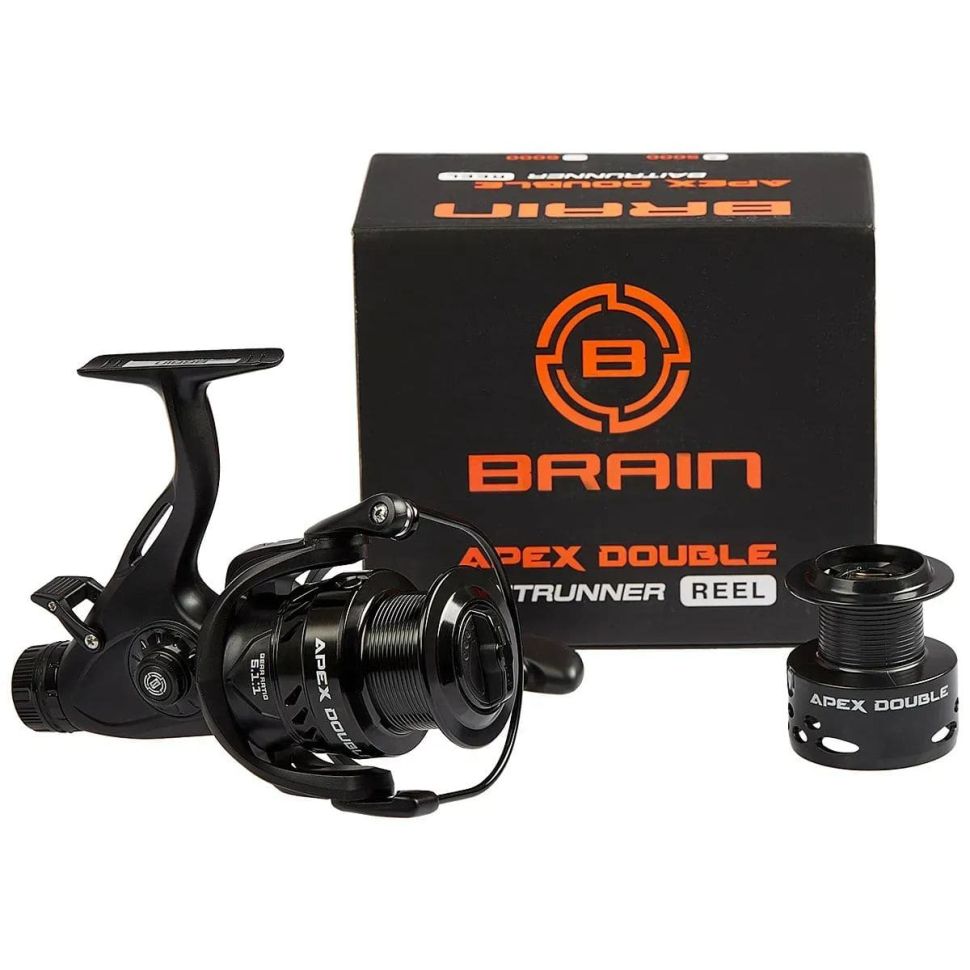 Катушка с байтраннером Brain Apex Double