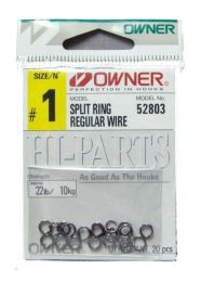 Кольцо заводное Owner Split Ring Regular Wire 52803