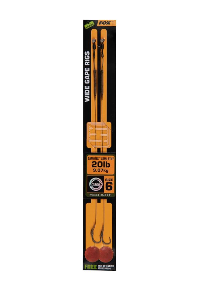 Готовые оснастки FOX Wide Gape Rigs