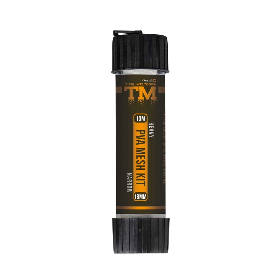 Водорастовримая сетка с тубусом и плунжером Prologic TM PVA Heavy Mesh Kit 10m 18mm