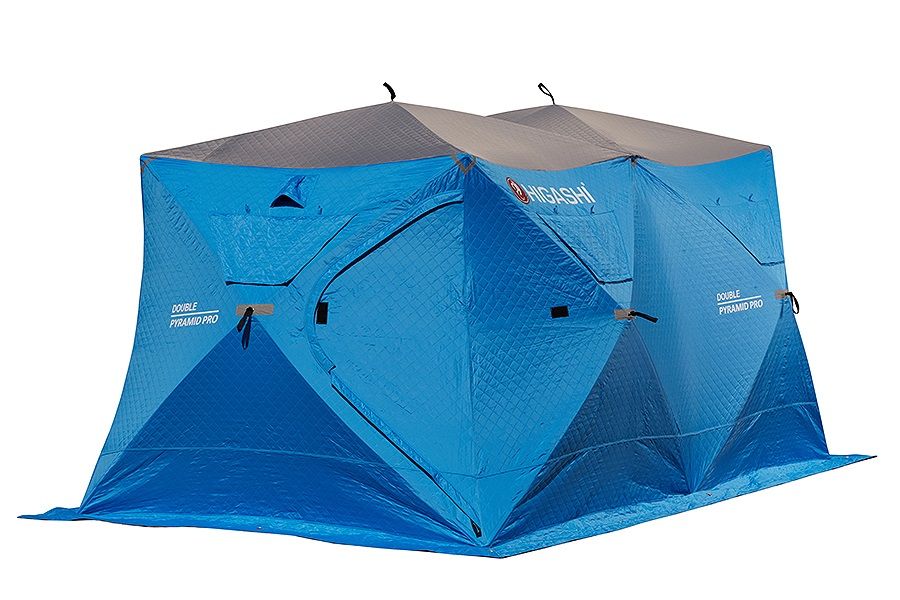 Палатка для зимней рыбалки HIGASHI DOUBLE PYRAMID PRO DC Палатка для зимней рыбалки HIGASHI DOUBLE PYRAMID PRO DC