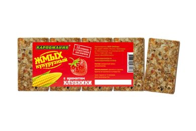 Жмых кукурузный Карпомания кубики