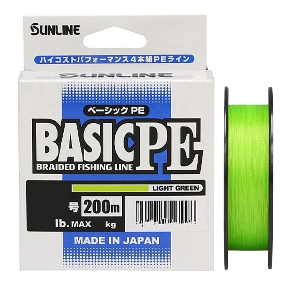 Плетеный шнур Sunline Basic HG PE X4 200m LG