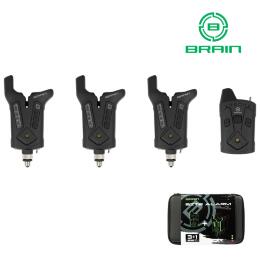 Набор сигнализаторов Brain Wireless Bite Alarm F-1