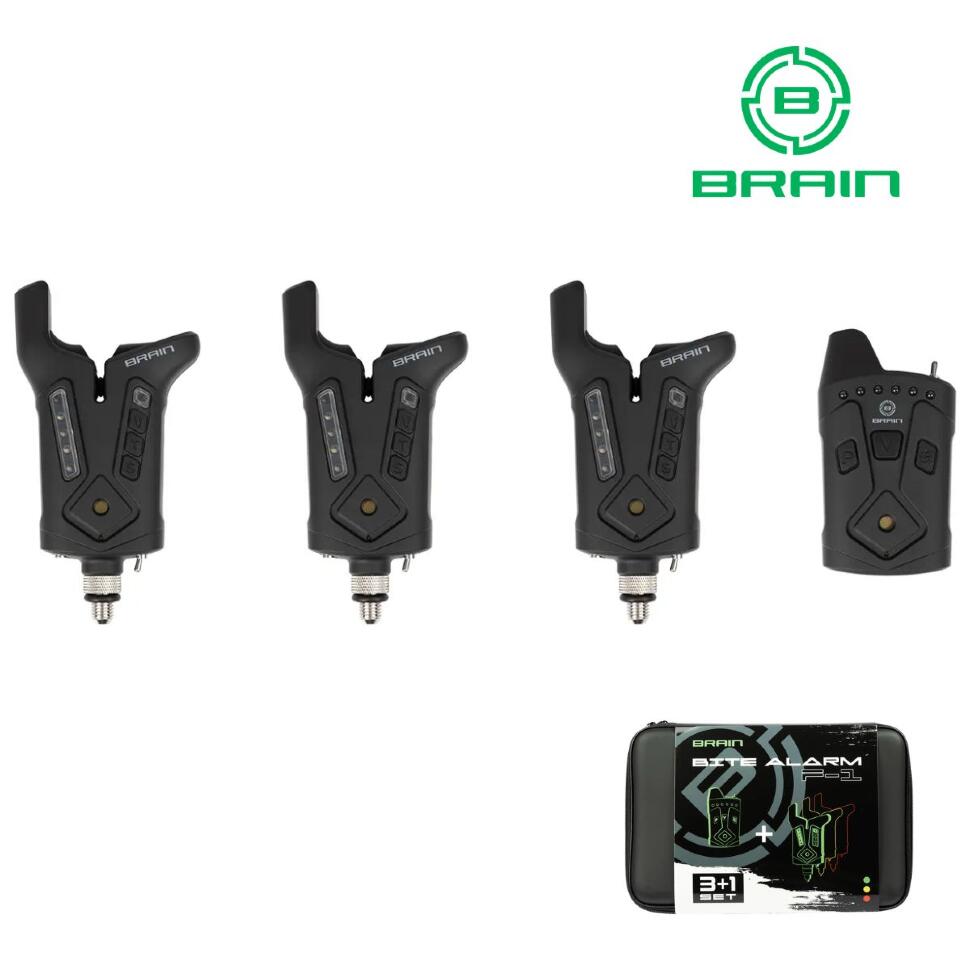 Набор сигнализаторов Brain Wireless Bite Alarm F-1