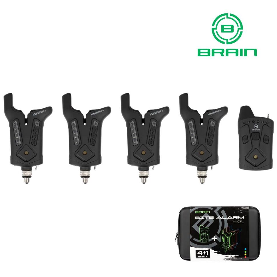 Набор сигнализаторов Brain Wireless Bite Alarm F-1