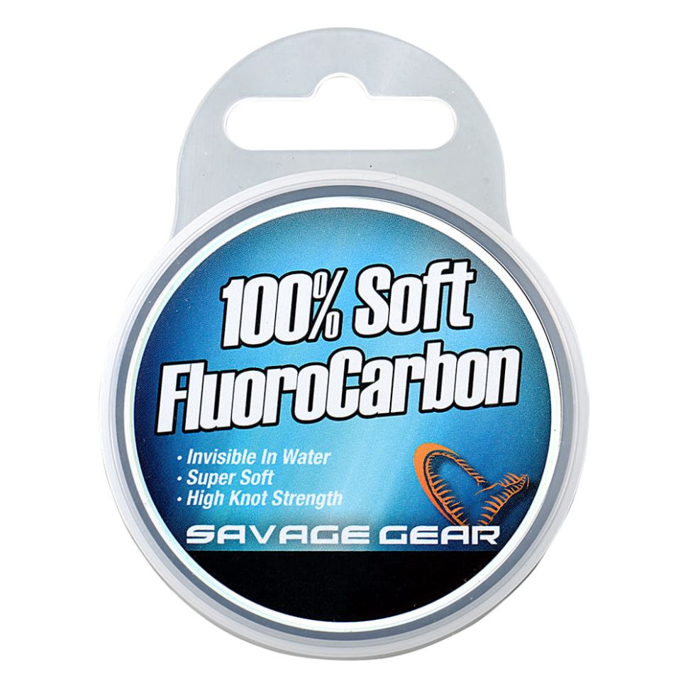 Леска флюорокарбоновая Savage Gear Soft Fluoro Carbon 15m