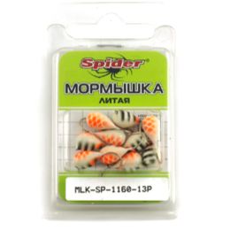 Мормышка Spider литая Капля с ушком 6,0 мм