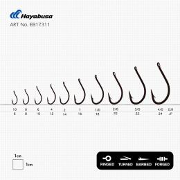 Крючки Hayabusa H.MRS173 Nickel