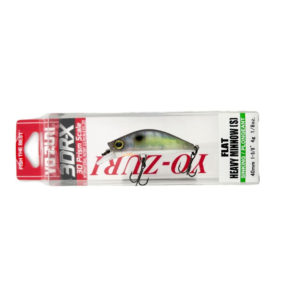 Воблер Yo-Zuri 3DR-X Flat Heavy Minnow (S)