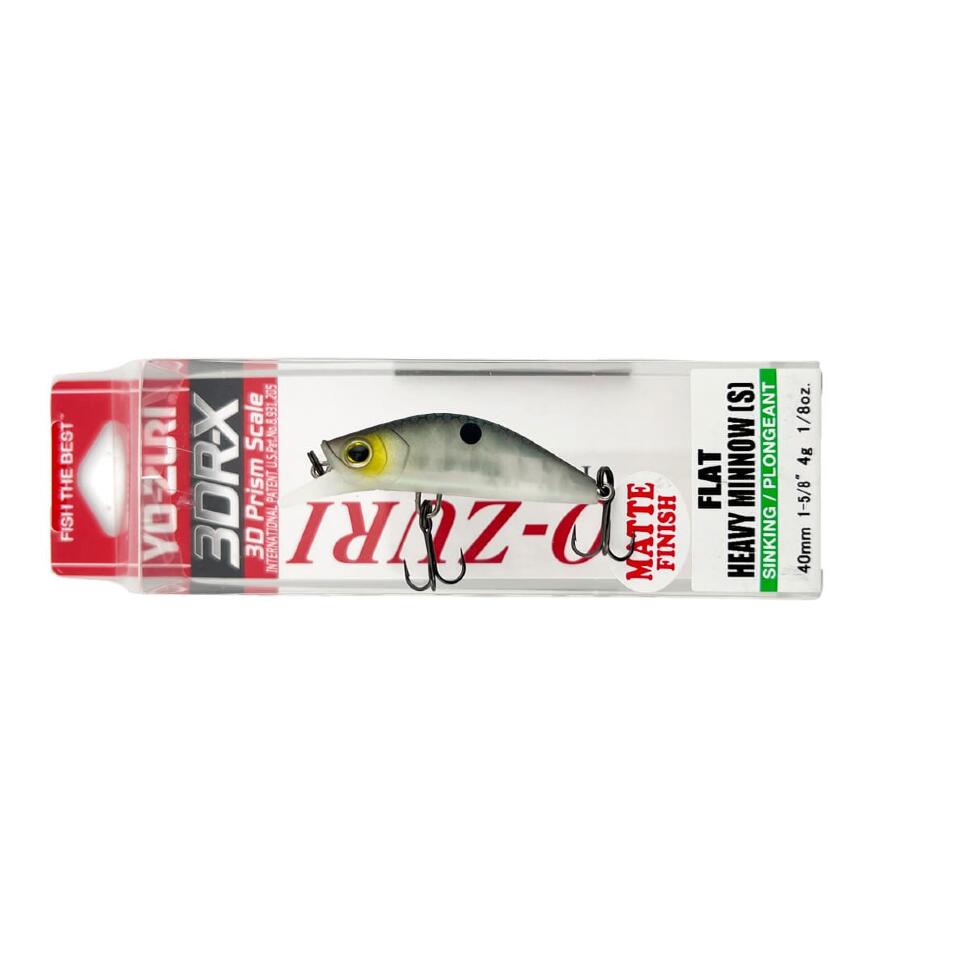 Воблер Yo-Zuri 3DR-X Flat Heavy Minnow (S)