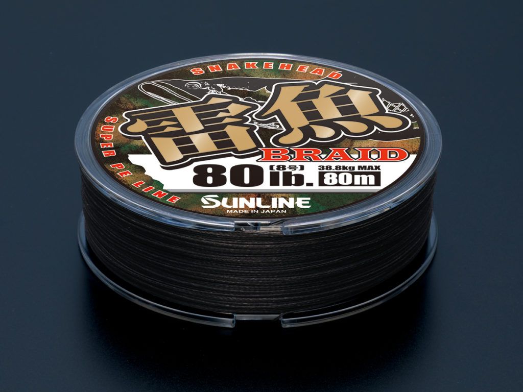Плетеный шнур Sunline Snakerhead Braid 80m (HG)