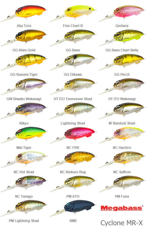 Воблер Megabass MR-X Cyclone
