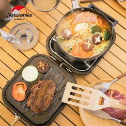 Складная газовая плита Naturehike Phantom с двумя горелками и грилем