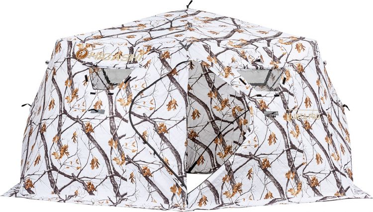 Купить Палатка для зимней рыбалки HIGASHI YURTA PRO WINTER CAMO в ...