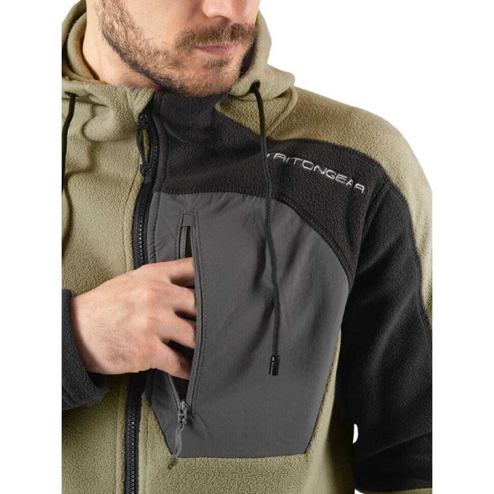 Толстовка Tritongear Rover Hood (Флис, Хаки)
