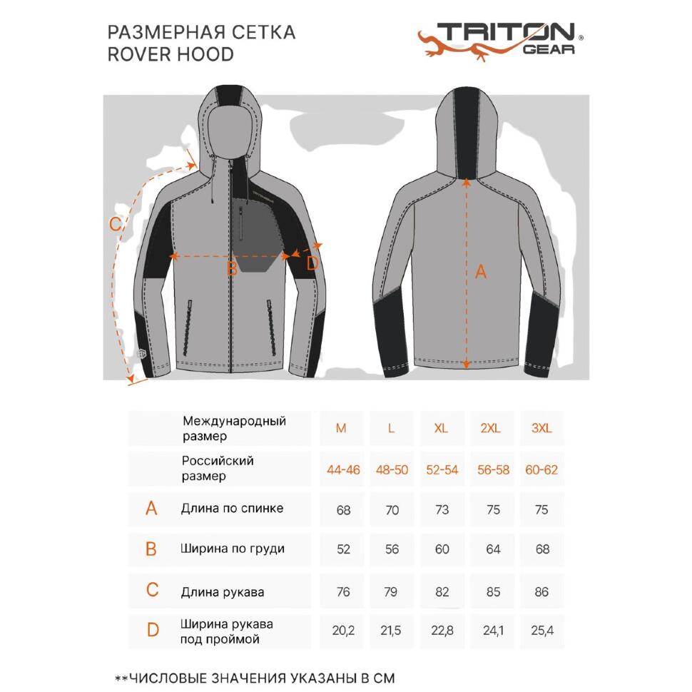 Толстовка Tritongear Rover Hood (Флис, Хаки)