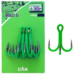 Тройники Madcat A-Static Treble 6x Hook