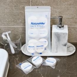 Одноразовое полотенце хлопковое Naturehike Disposable Cotton compression towel White (250 * 500 * 15