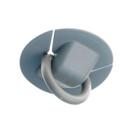 Рым с полукольцом малый 30мм серый