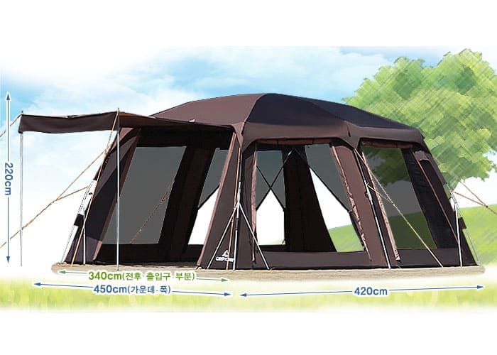 Шатер автоматический, быстросборный Camptown OLYMPIA (C/B)