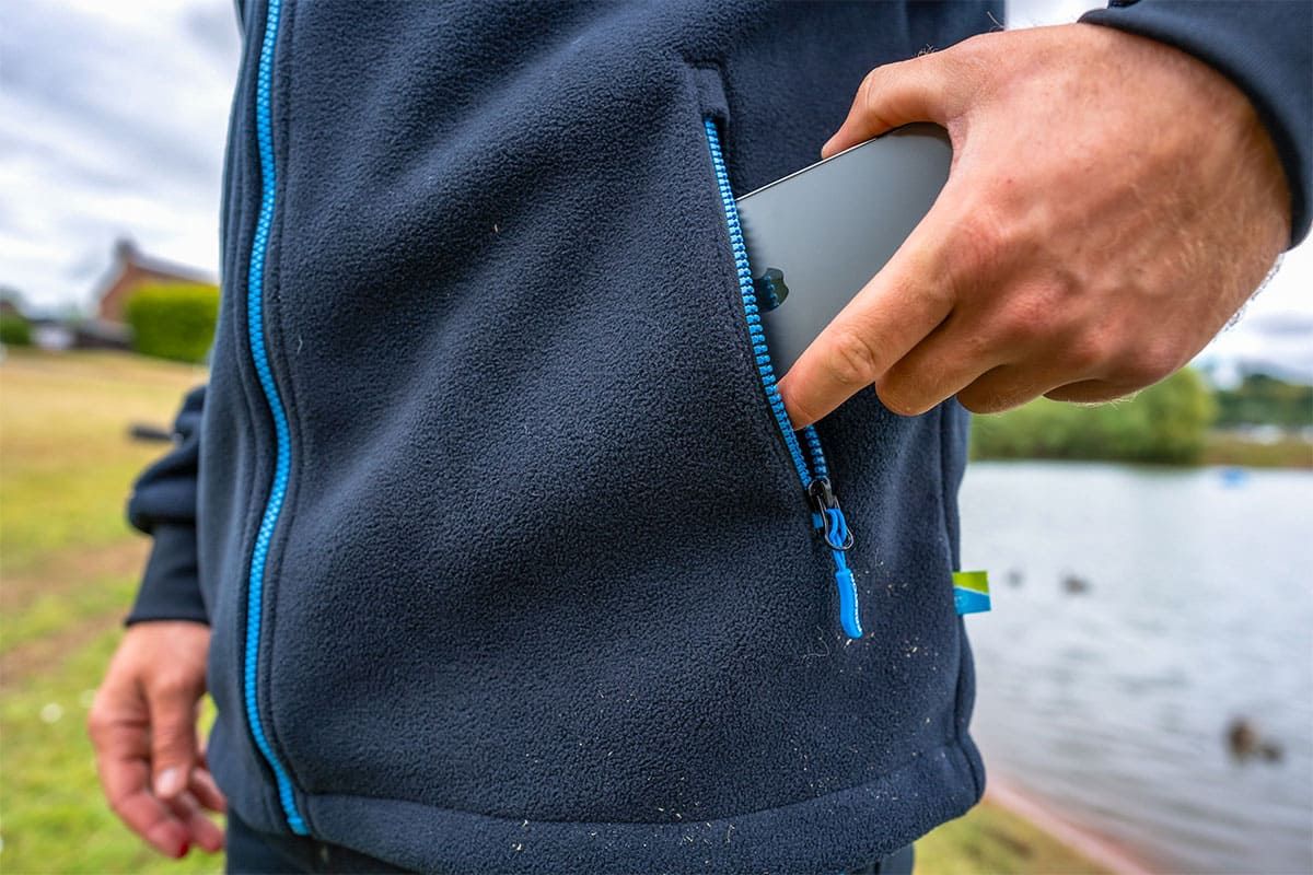 Куртка из флиса Preston Windproof Fleece Fishing Jacket