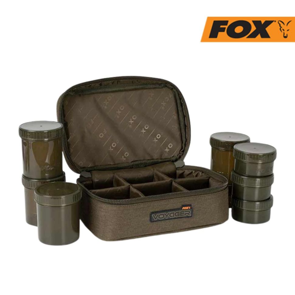 Сумка для насадок FOX Voyager 8 Pot Hookbait case
