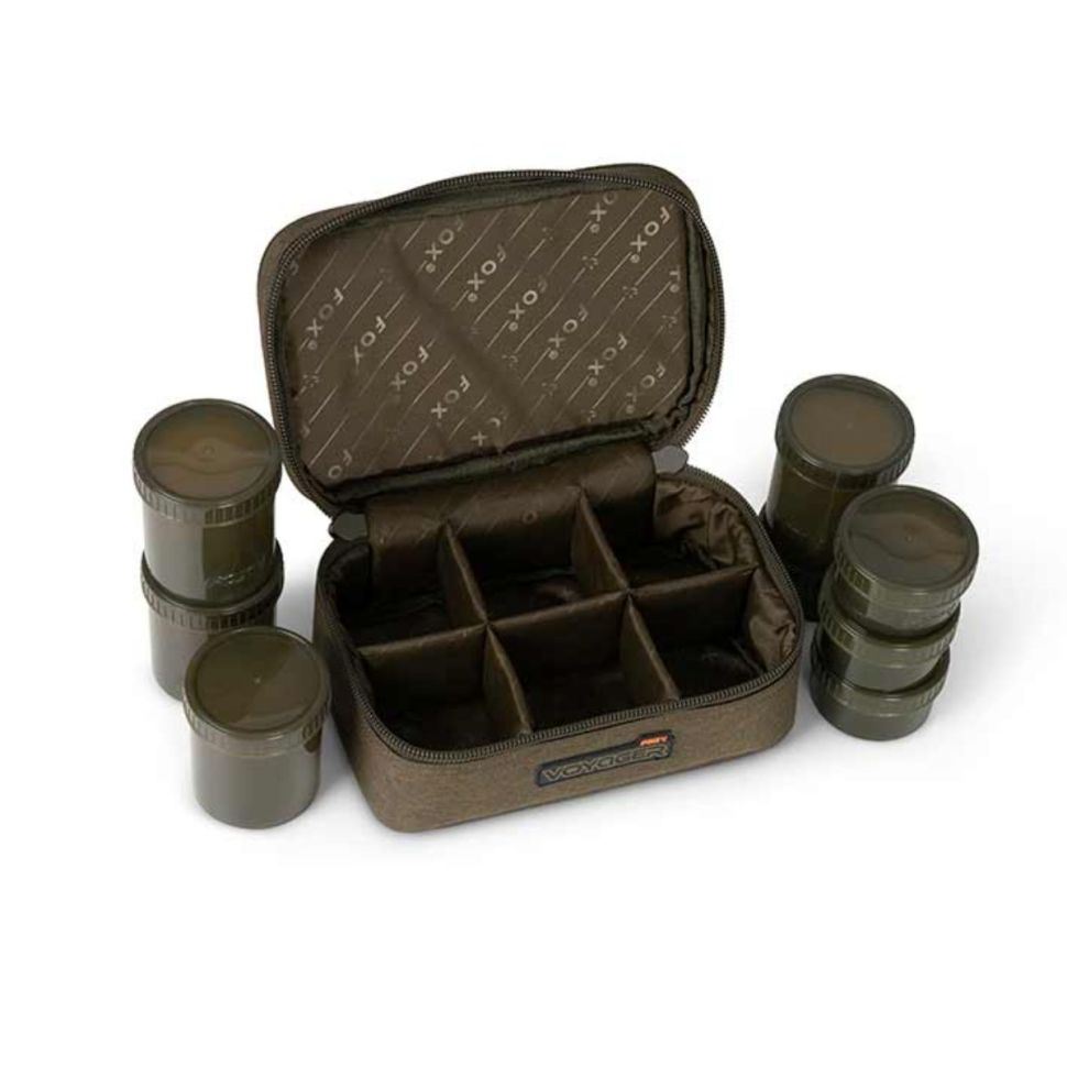 Сумка для насадок FOX Voyager 8 Pot Hookbait case