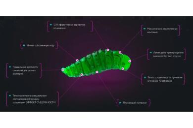 Силиконовая приманка Ojas OKS-27