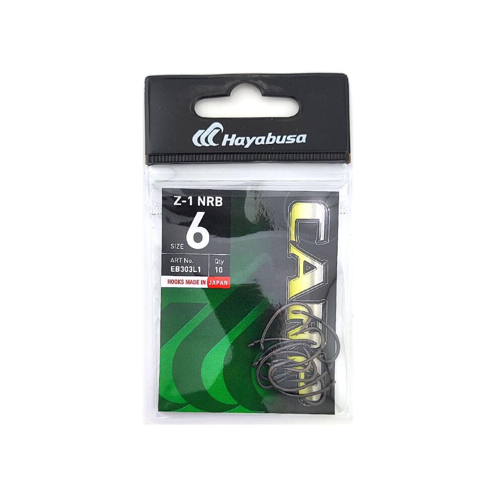 Крючки карповые Hayabusa Z-1 NRB