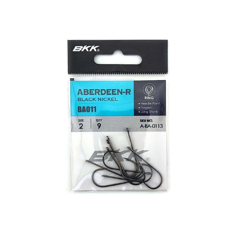 Крючки BKK Aberdeen-R Diamond Black Nickel